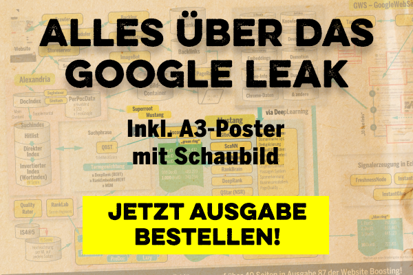 Aktuelles von Websiteboosting - Bild für mobile Geräte